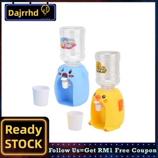 Dajrrhd Mini dispensador de agua de dibujos animados de bebida de juguete simulación de cocina para niños (1)