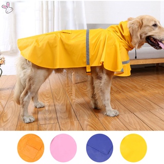 Adorable Chamarra De abrigo impermeable Para perros a prueba De lluvia abrigo De lluvia reflectante ropa Para perros pequeños medianos Grandes (6)