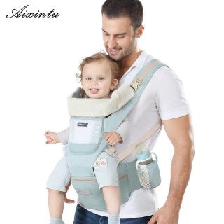 Porta bebé bebé niños mochila Hipseat Sling frente canguro bebé envoltura para bebé viaje 0-36 meses