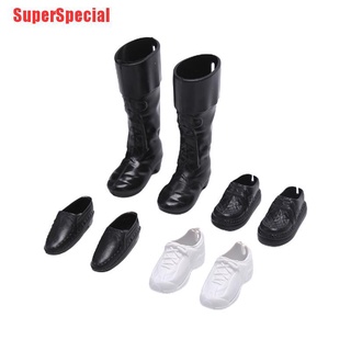 SSP 4 pares de zapatillas de deporte zapatos botas accesorios para novio Ken juguetes niños regalos