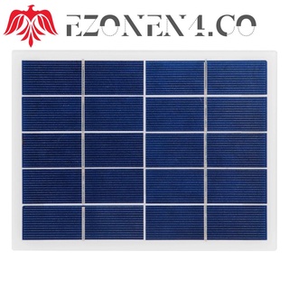 ezonen4 3w 5v panel solar policristalino de silicona solar cargador de batería 170x130mm