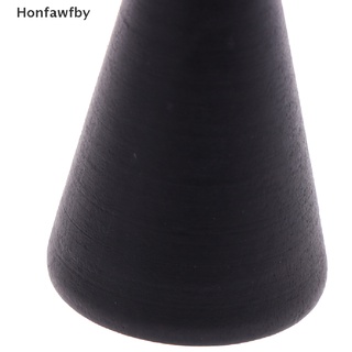 honfawfby - soporte de anillo de madera para cono, anillo de dedo, joyería, organizador de almacenamiento *venta caliente (3)