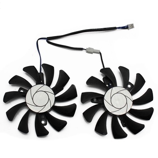 [Hot Sale]HA8010H12F-Z 75MM 2Pin GTX1050Ti GPU Cooler DUAL Fan for MSI Geforce GTX 1050Ti GTX-1050-Ti-4GT-OC(1Pcs) (4)