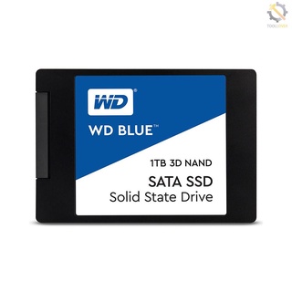 Western Digital WD Blue 1TB PC SSD 3D NAND SATA3 6GB/s pulgadas disco duro de estado sólido para PC portátil (WDS100T2B0A)