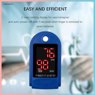 Oxímetro Monitor De frecuencia cardiaca De pulso De Dedo Monitor Detector De salud/Medidor De sangre Oxímetro