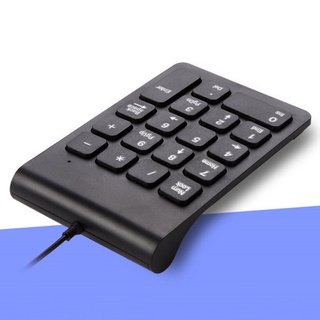 amp* Mini Digital 18-key Numeric Keypad Numpad Number Pad Keyboard for Accounting Teller Laptop Tablets (8)