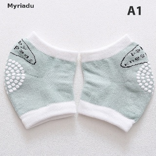 [myriadu] rodillera antideslizante para bebé, rodillera, protector de pierna.