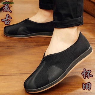 Primavera Verano Viejo Beijing Zapatos De Tela De Los Hombres De Mediana Edad De Avanzada Suela Suave Papá