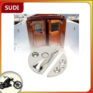 Sudi Boat Door Catch Pestillo Redondo 45 Mm 180 ° Rotación 316 De Acero Inoxidable Universal Para Yates Marinos