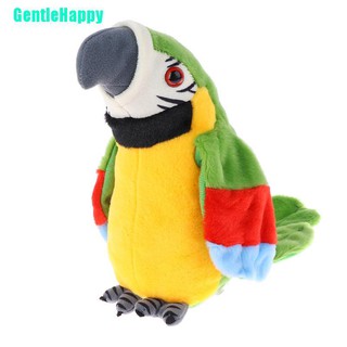 Gentlehappy juguete De peluche Parrot eléctrico para hablar De hamburguesa Repetidores De alas De ahorro (2)
