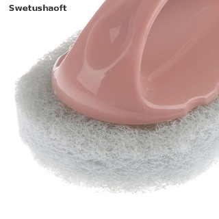 [sweu] cocina bañera cerámica azulejos con mango herramienta de limpieza esponja cepillo bfd (7)