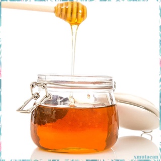 24pcs madera miel dipper palo agitador varita de miel tarro dispensar miel (2)