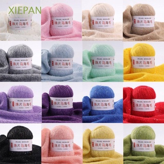 Bufanda xiepan/tejido De lana para tejer con Textura De lentejuelas