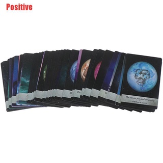 [positivo] 44 cartas moonology oracle cards deck guidebook boland magic tarot deck juego