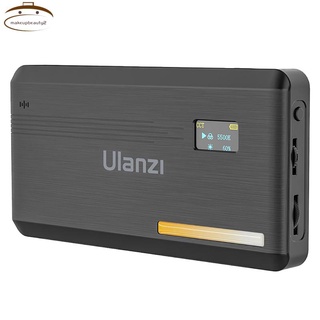ulanzi vl200 - luz de llenado de temperatura de doble color con difusor 5000mah