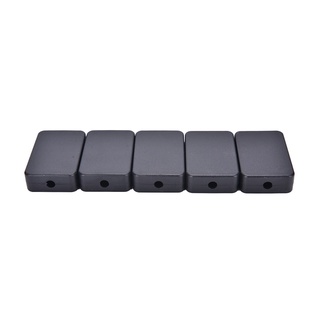 {FCC} 5 piezas de plástico eléctrico negro impermeable caja de unión proyecto 48*26*15 mm {newwavebar.co}