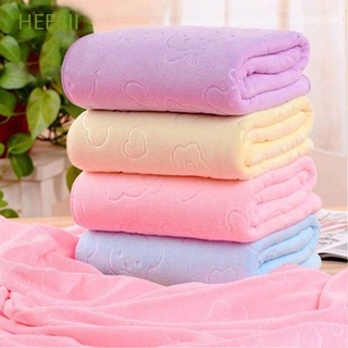 heebii paño de ducha suave antibacteriano absorbente toallas de baño forma de oso microfibra confort durable cuerpo seco/multicolor