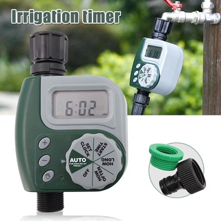Outdoor Irrigation Controller with Large Digital Display Automatic Plant Watering Timer Kit for Garden Lawn Farm