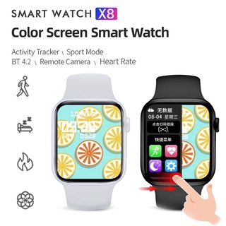 2022 X8 Smartwatch Bluetooth Call Monitor cronómetro frecuencia de la tarjeta Aca reloj inteligente para Android sunfayss (4)