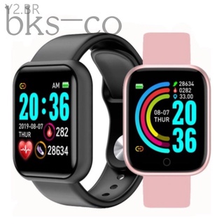 Reloj inteligente y68/reloj inteligente android/monitoreo de frecuencia cardíaca PK D20/D28/SMART watch