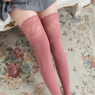 topn mujeres sobre la rodilla medias de encaje cable de punto sobre medias de rodilla encaje leggings. (1)