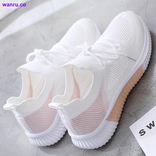 2020 primavera blanco zapatos de las mujeres s zapatos 2019 nuevo transpirable deportes malla salvaje verano delgado hueco zapatos en blanco