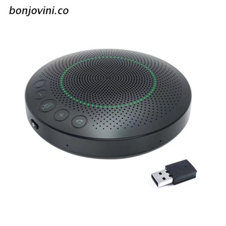 bo.co Desktop Computer Conference Omnidirectional Bluetooth-compatible 360° Microphone Speaker