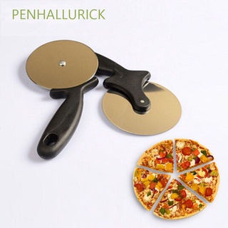 PENHALLURICK espacio cortador de Pizza cortador de cocina ruedas rebanador de cocina de acero inoxidable mango de plástico herramientas de Pizza de grado alimenticio hornear forma redonda/Multicolor (1)