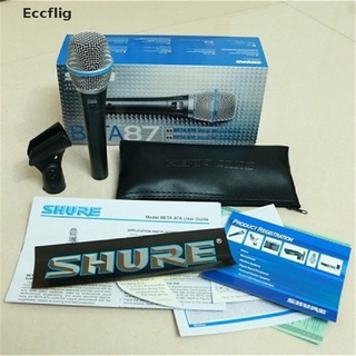 Micrófono profesional con cable Eccflig Shure Beta 87a (1)