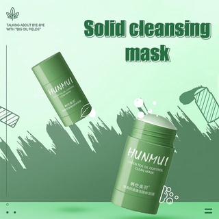 40g Aceite De Té Verde Máscara De Limpieza De Control De Acné Poros De Puntos Negros Hidratante De Barro Fino X9D8