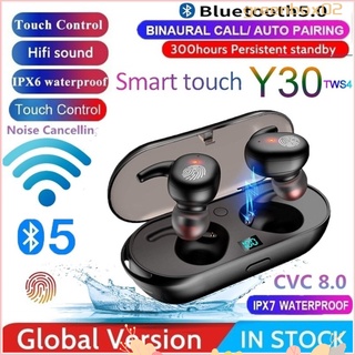 Tws-Y30 Bluetooth 5.0 Mini Auriculares In-Ear Con Control Táctil
