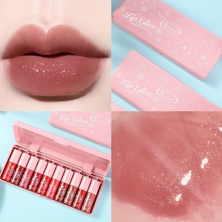Solo set rosa perla color color labios líquido labios (2)