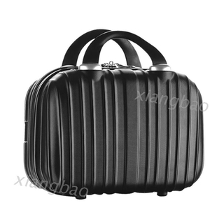10ms 14in cosmético caso equipaje pequeño viaje portátil maleta de transporte para maquillaje