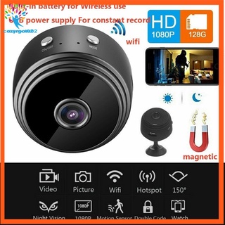 Cámara A9 Mini WiFi 1080P inalámbrica para el hogar seguridad-cámara Monitor de seguridad para el hogar Ir Night Magnetic inalámbrico margot02.co