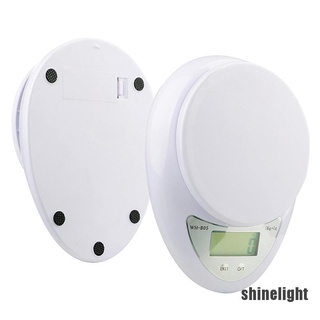 [Shinelight] báscula Digital de cocina de alimentos pesan en libras gramos Tael onzas (2)