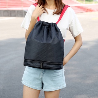 mochila con cordón deporte gimnasio seco húmedo impermeable cinch pe kit bolsa de hombro