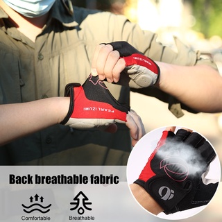 hermosos guantes antideslizantes para ciclismo al aire libre transpirables de medio dedo (2)