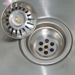 [listo] colador de fregadero de cocina de acero inoxidable tapón de basura filtro filtro filtre lavabo baño colector de pelo xfjjyrg