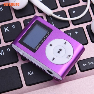 [epur] Mini reproductor MP3 portátil USB Digital con pantalla LCD compatible con Micro SD TF C de 32 gb