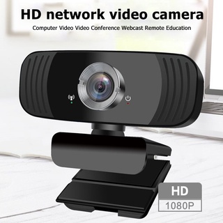 Webcam 1080p de red de computadora cámara Hd Usb con micrófono Para video/transmisión en Vivo/clase en línea/Zoom