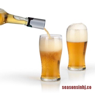 temporada 1pc portátil enfriador de cerveza máquina de espuma de cerveza uso con cervezas enlatadas y especiales
