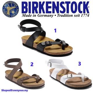 Birkenstock hombres/mujeres clásico corcho sandalias de playa Casual zapatos Yara serie 35-44