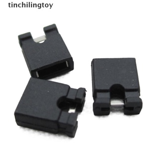 [tinchilingtoy] 100 piezas de 2,54 mm gorra de puente mini puente de cortocircuito conexión 2,54 mm [caliente]