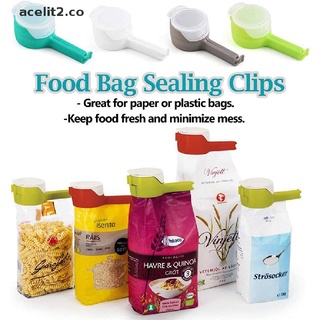 ACEL Snack Sealing Plastic Fresh Sealer Food Saver Travel Seal Food Storage Bag Clip CO