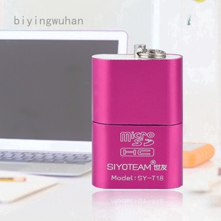 Biyingwuhan yingcui123 3C producto portátil USB 2.0 Micro SD TF lector de tarjetas de memoria adaptador Flash Drive SD Fash