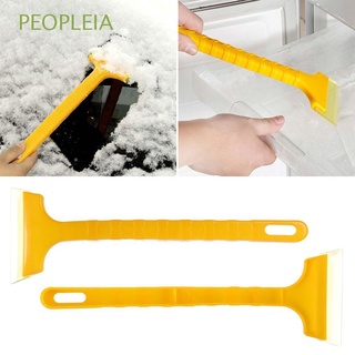 PEOPLEIA Fashion Ice Scraper Auto Defrosting Snow Removal Tool Snow Shovel Portable Winter Multifunctional Windshield Car Accessories