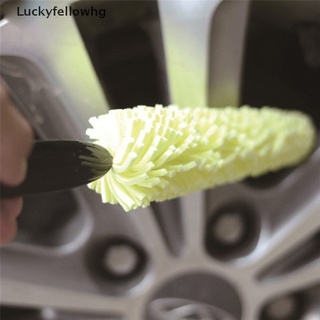 [luckyfellowhg] cepillo de rueda de coche cepillo de limpieza de mango de plástico llantas de rueda cepillo de lavado de neumáticos [caliente] (5)