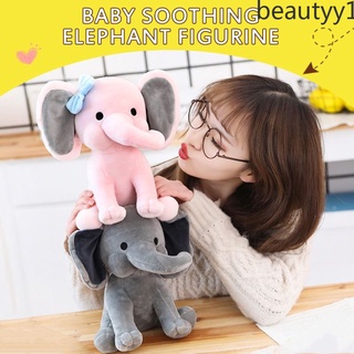 [en stock] elefante de felpa bebé juguete bebé elefante muñeca calmante software almohada bebé acompañar sueño juguete nuevo