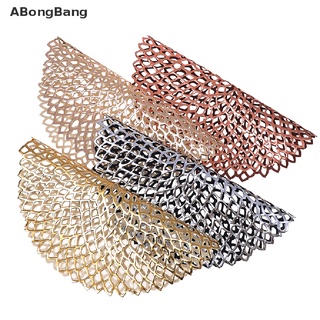 Abongbang/Mantel Individual Para Mesa De Comedor PVC Plástico Hueco Aislamiento Redonda Alfombrillas [Caliente]