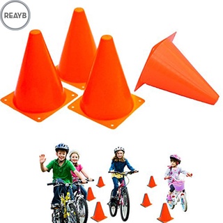 12pcs 18cm deslumbrante juguetes tráfico naranja conos marcador curso de fútbol equitación suministros